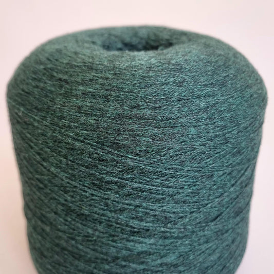 100% Cashmere Yarn - 2/26Nm - 1300m per 100g - Xmas Green Melange