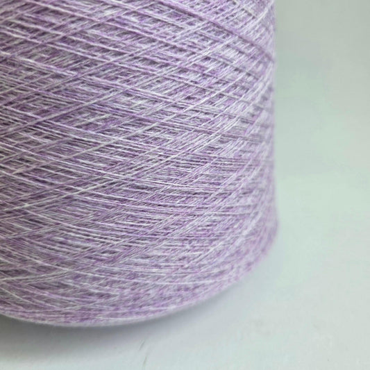 100% Cashmere Yarn - 2/26Nm - 1300m per 100g - Light Purple Heathered