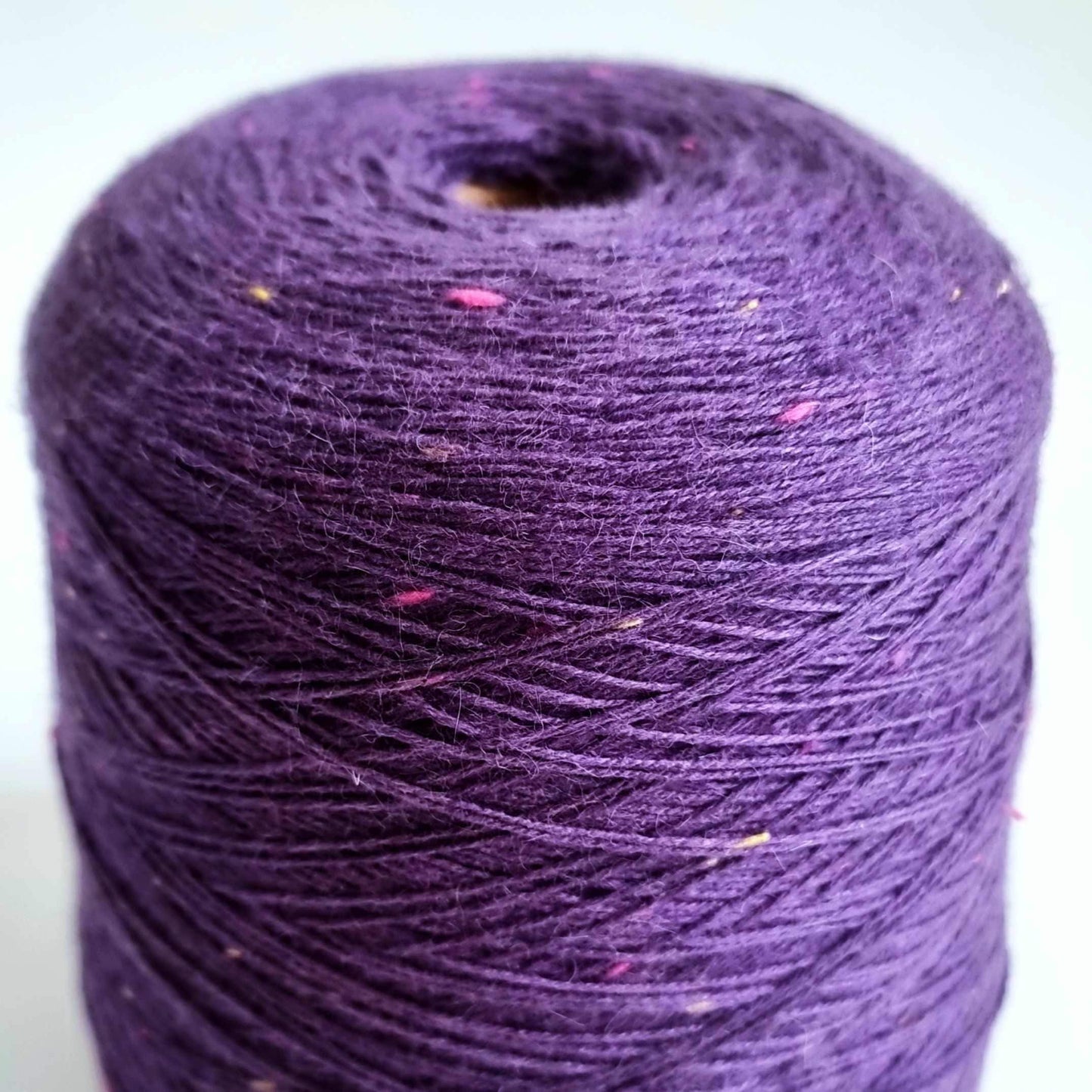 Purple Raccoon Tweed - 100% Raccoon - Lace Weight - 800m/100g