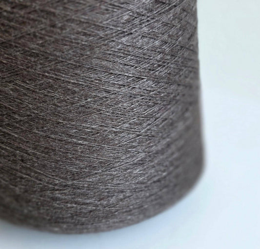 100% Cashmere Yarn - 2/26Nm - 1300m per 100g - Dusty Brown Melange