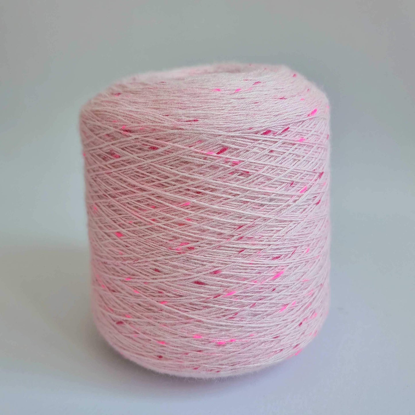Pink Raccoon Tweed - 100% Raccoon - Lace Weight - 800m/100g