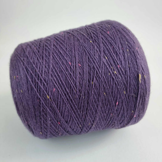 Purple Raccoon Tweed - 100% Raccoon - Lace Weight - 800m/100g