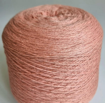 Luxury Camel Down Yarn - Peach Pink - 100% Pure - Light Fingering - 650m/100g