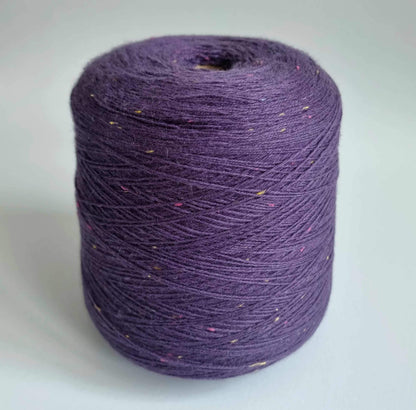 Purple Raccoon Tweed - 100% Raccoon - Lace Weight - 800m/100g