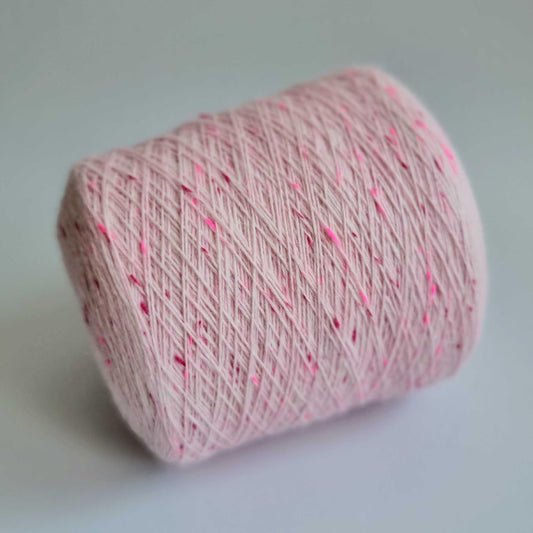 Pink Raccoon Tweed - 100% Raccoon - Lace Weight - 800m/100g