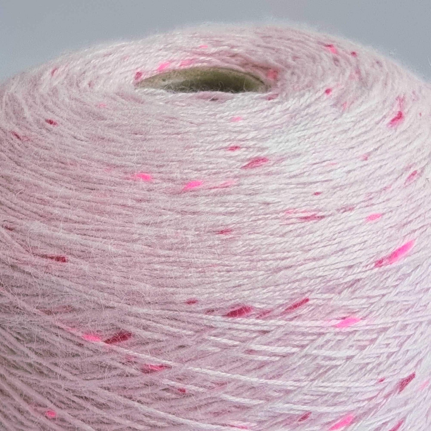 Pink Raccoon Tweed - 100% Raccoon - Lace Weight - 800m/100g