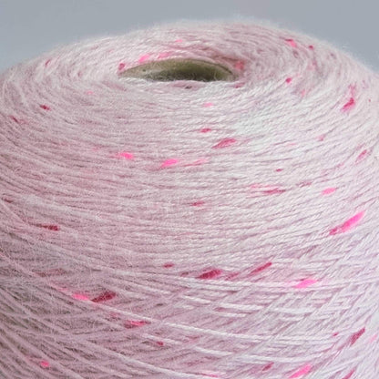 Pink Raccoon Tweed - 100% Raccoon - Lace Weight - 800m/100g