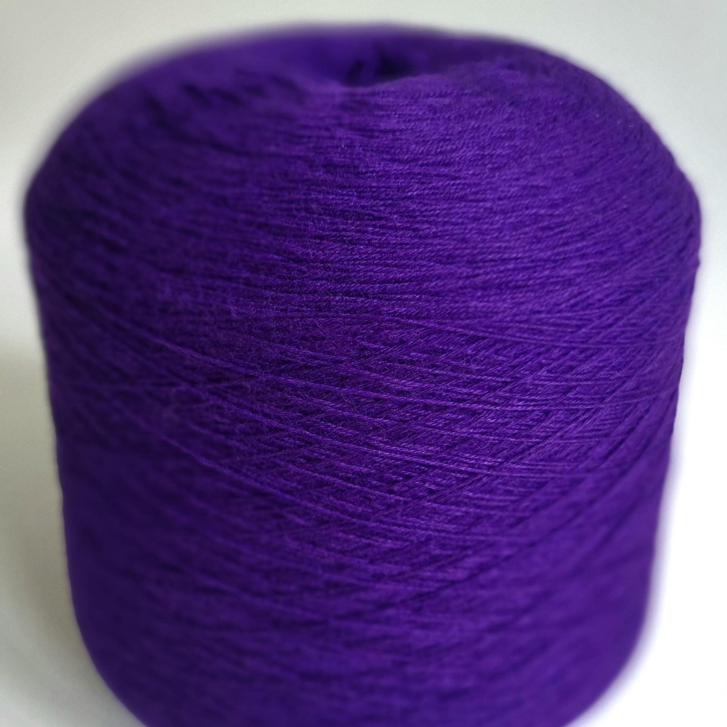 Lace Weight Cashmere Yarn - Royal Purple - Mink & Possum Blend, 800m/100g