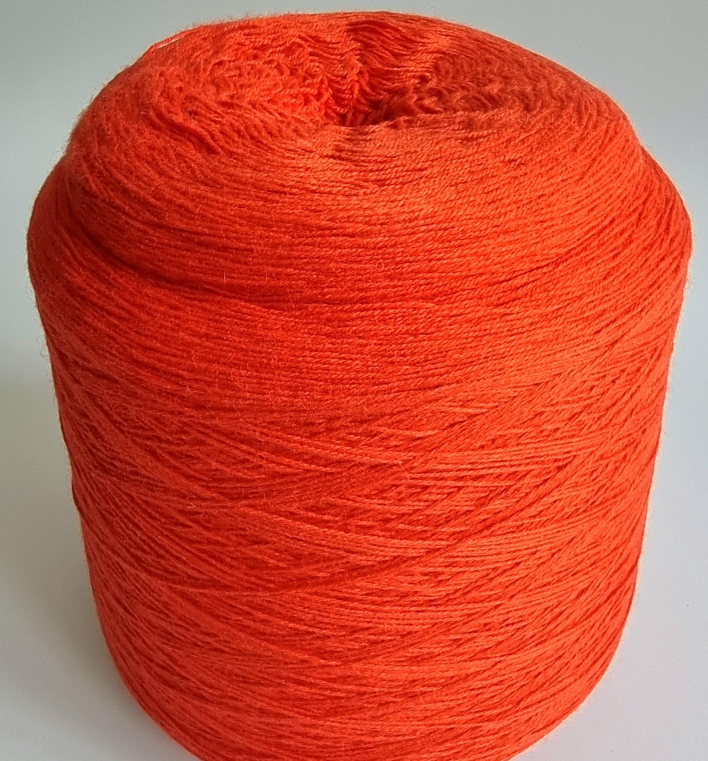Lace Weight Cashmere Yarn - Orange - Mink & Possum Blend, 800m/100g