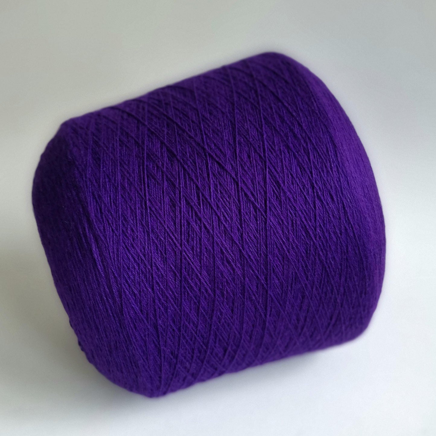 Lace Weight Cashmere Yarn - Royal Purple - Mink & Possum Blend, 800m/100g