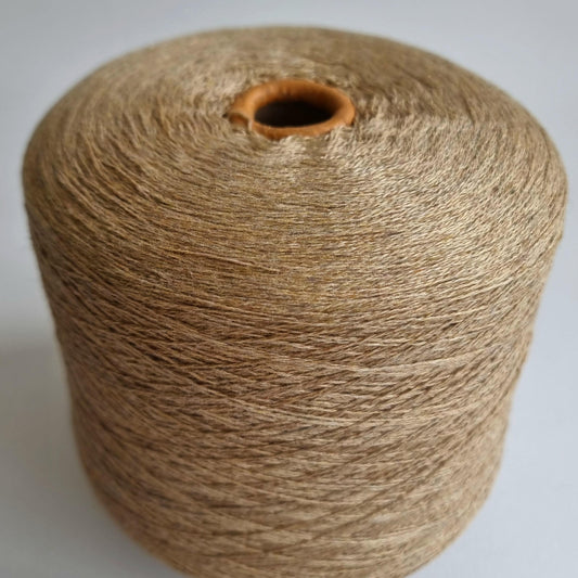 Soft Melange Cashmere Yarn with Anti-Pilling - 2/25Nm - 1250m per 100g - Sand Melange