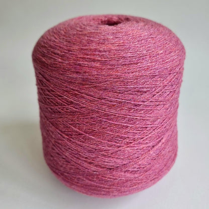 100% Cashmere Yarn - 2/16Nm - 800m per 100g - Rose Pink Melange