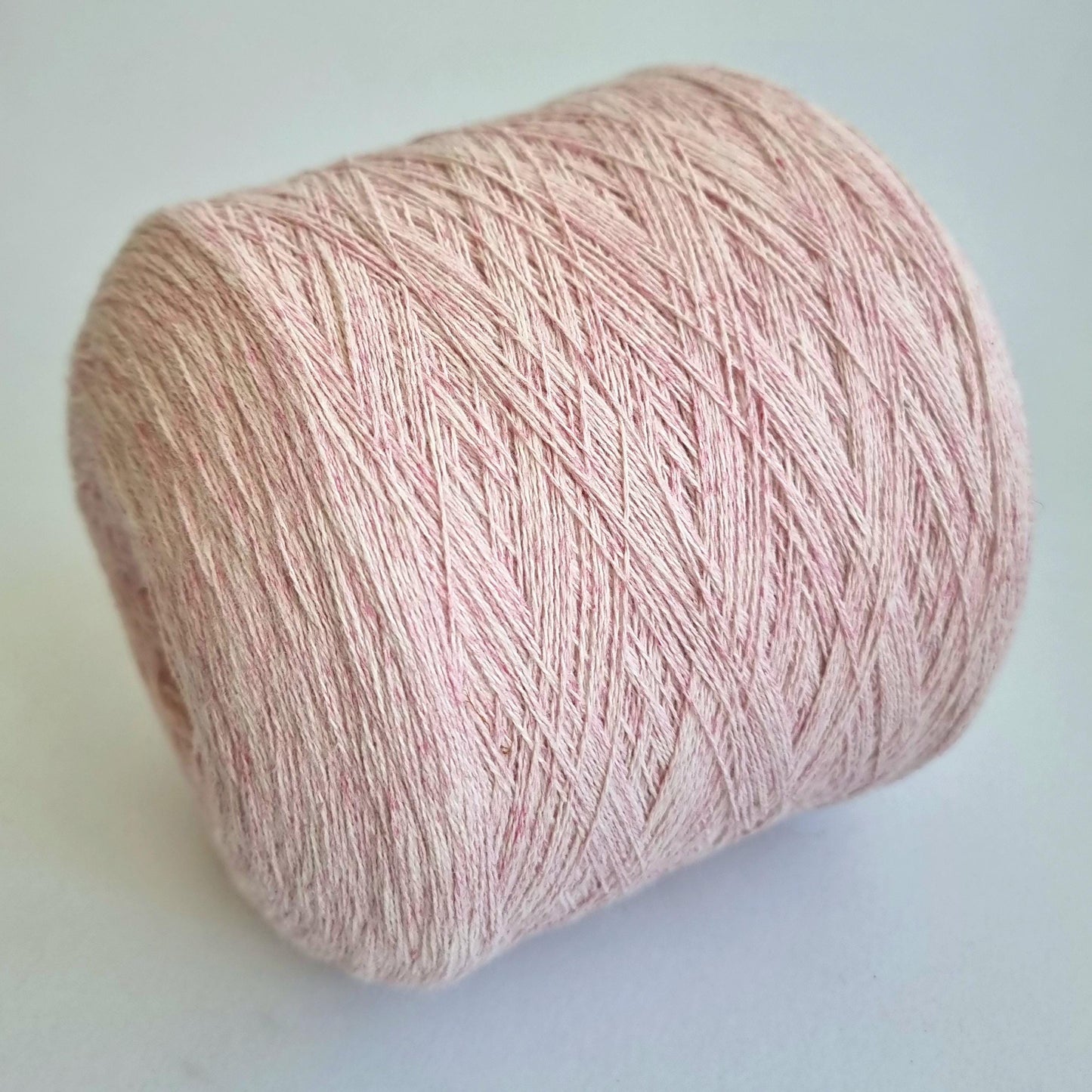 100% Cashmere Yarn - 2/26Nm - 1300m per 100g - Light Pink Melange