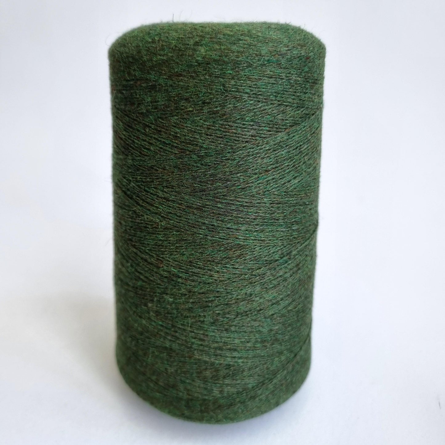 100% Cashmere Yarn - 2/26Nm - 1300m per 100g - Army Green Melange