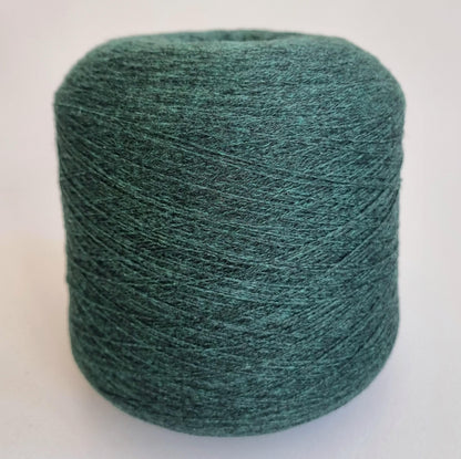 100% Cashmere Yarn - 2/26Nm - 1300m per 100g - Xmas Green Melange