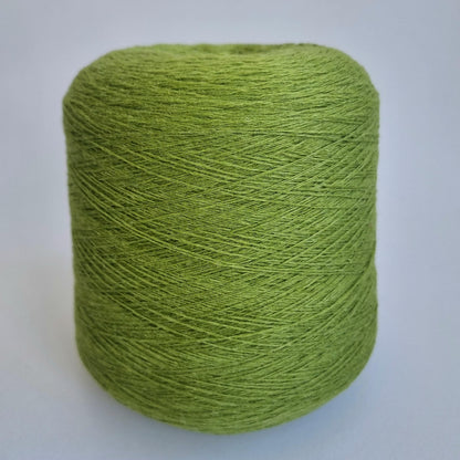 100% Cashmere Yarn - 2/16Nm - 800m per 100g - Leaf Green