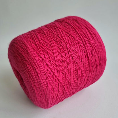 Loro Piana Italian 100% Cashmere Yarn - 2/16Nm - 800m per 100g - Fuchsia Pink