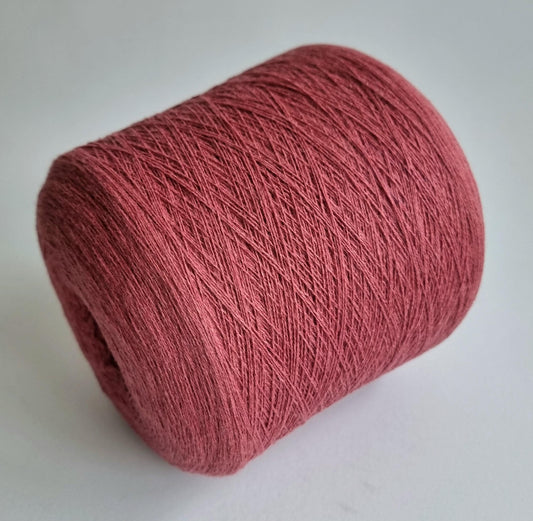 Loro Piana Italian 100% Cashmere Yarn - 2/26Nm - 1300m per 100g - Dark Rose Pink