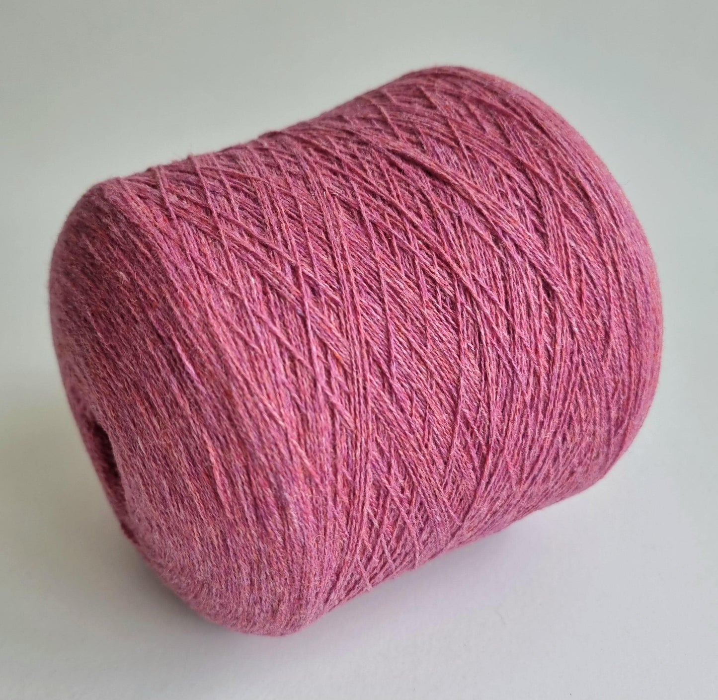 100% Cashmere Yarn - 2/16Nm - 800m per 100g - Rose Pink Melange