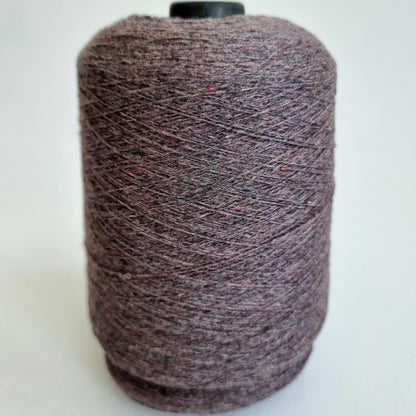 100% Cashmere Yarn - 2/24Nm - 1200m per 100g - Muted Purple Melange