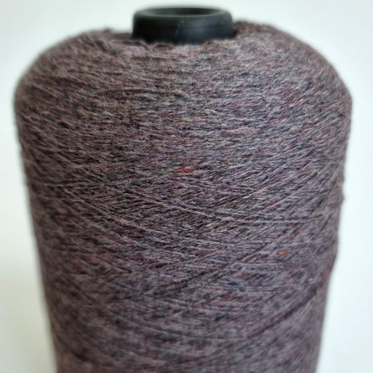 100% Cashmere Yarn - 2/24Nm - 1200m per 100g - Muted Purple Melange