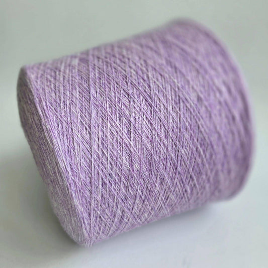 100% Cashmere Yarn - 2/26Nm - 1300m per 100g - Light Purple Heathered