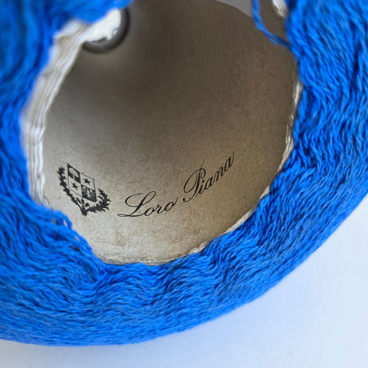 Loro Piana Italian 100% Cashmere Yarn - 2/12Nm - 600m per 100g - Cobalt Blue