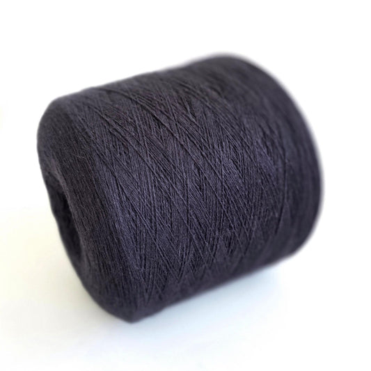 Loro Piana 100%  Italian Cashmere Yarn - 2/27Nm - 1350m per 100g - Blue Black