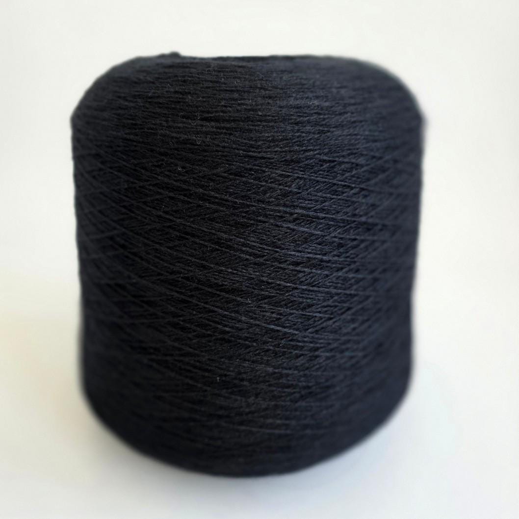 Loro Piana 100% Cashmere Yarn - 2/16Nm - 800m per 100g - Jet Black