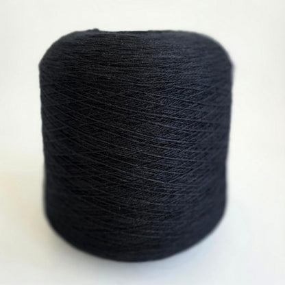 Loro Piana 100% Cashmere Yarn - 2/16Nm - 800m per 100g - Jet Black