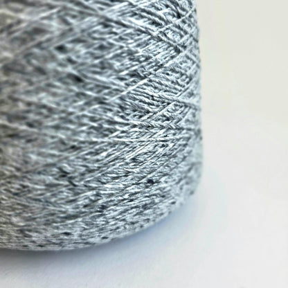 Light Grey Tweed Yarn - 40/35/25 - Cotton/Nylon/Wool - 300m per 100g