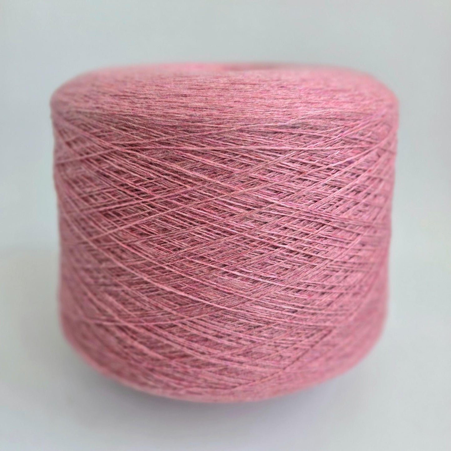 100% Mink Cashmere Yarn - 2/24Nm - 1200m per 100g - Pink Melange
