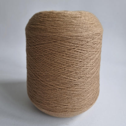 Loro Piana Italian 100% Cashmere Yarn - 2/27Nm - 1350m per 100g - Tan Brown