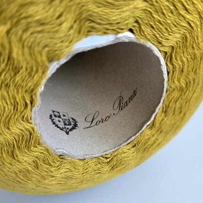 Loro Piana 100%  Italian Cashmere Yarn - 2/26Nm - 1300m per 100g - Yellow Ochre