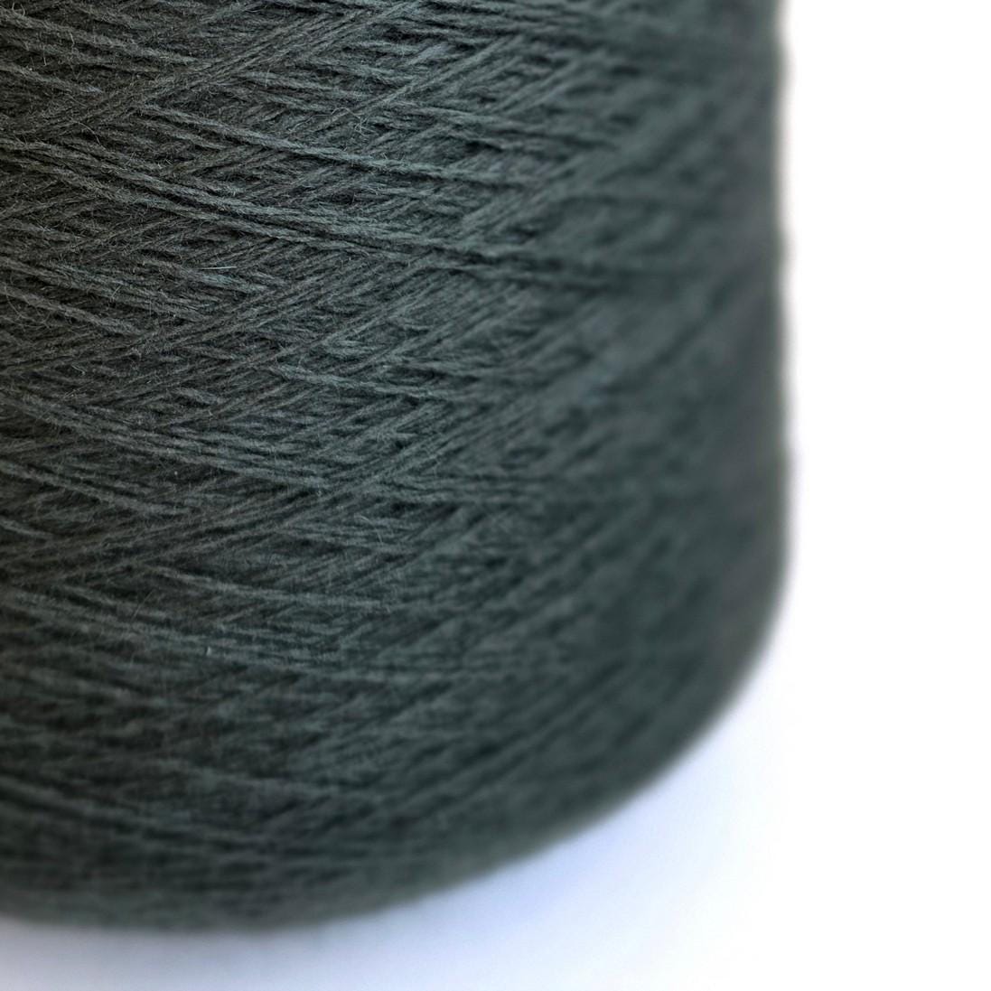 Loro Piana Italian 100% Cashmere Yarn - 2/26Nm - 615m per 100g - Earth Green