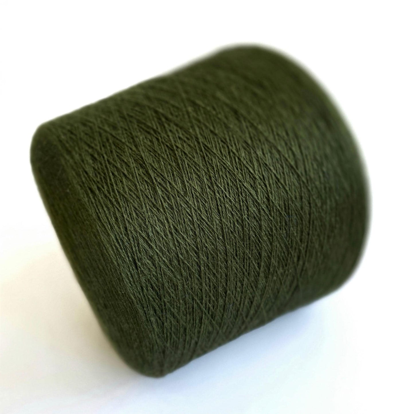 Loro Piana Italian 100% Cashmere Yarn - 2/26Nm - 1300m per 100g - Olive Green