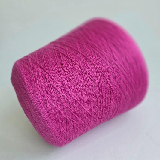 Loro Piana Italian 100% Cashmere Yarn - 2/26Nm - 1300m per 100g - Hot Pink