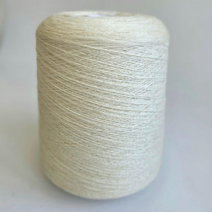 Loro Piana Italian 100% Cashmere Yarn - 1300m per 100g - Ivory White - Whole Cone 480g - Extra 10 off Discount