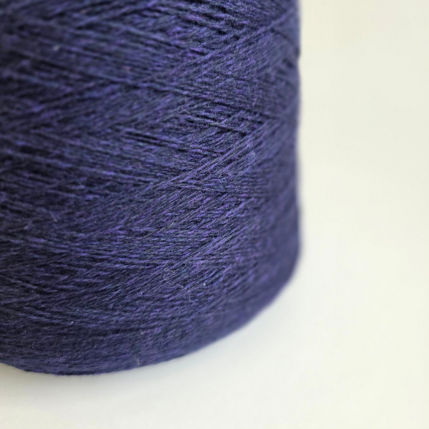 100% Yak -  Light Fingering - 1100m/100g - Navy Blue & Purple AB