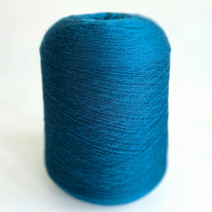 Loro Piana Italian 70/30 - Cashmere Silk Yarn - 2/58Nm - 2900m per 100g - Teal Green