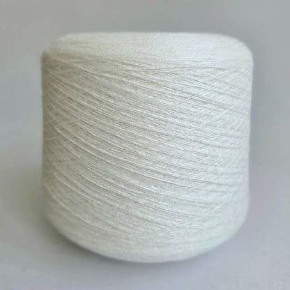 100% Mink Cashmere Yarn - 2/24Nm - 1200m per 100g - Snow White