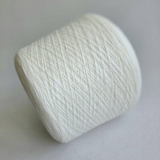 100% Mink Cashmere Yarn - 2/24Nm - 1200m per 100g - Snow White