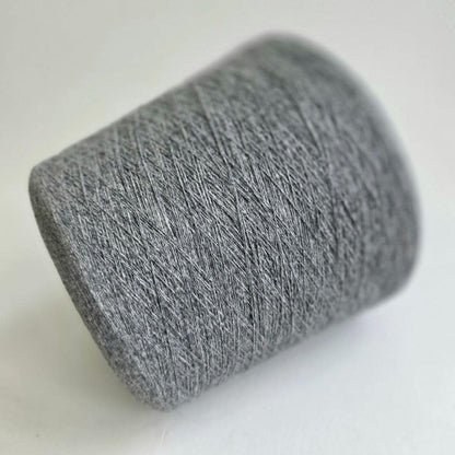 Loro Piana Italian 100% Cashmere Yarn - 2/26Nm - 1300m per 100g - Powder Grey Melange