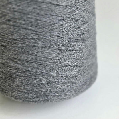 Loro Piana Italian 100% Cashmere Yarn - 2/26Nm - 1300m per 100g - Powder Grey Melange
