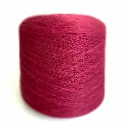 Loro Piana Italian 100% Cashmere Yarn - 2/26Nm - 1300m per 100g - Deep Rose Pink