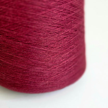 Loro Piana Italian 100% Cashmere Yarn - 2/26Nm - 1300m per 100g - Deep Rose Pink
