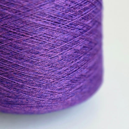 100% Cashmere Yarn - 2/25Nm - 1300m per 100g - Purple Pink Melange
