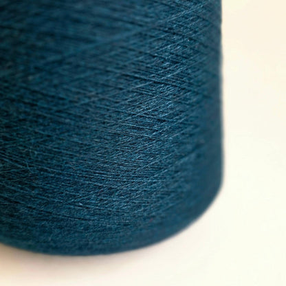 Loro Piana Italian 100% Cashmere Yarn - 2/26Nm - 1300m per 100g - Dark Teal Blue