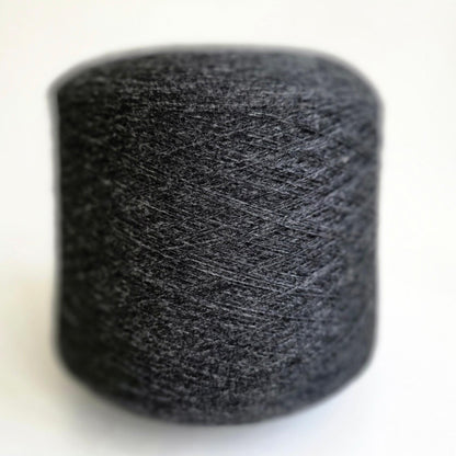 100% Cashmere Yarn - 2/26Nm - 1300m per 100g - Charcoal Ash Melange