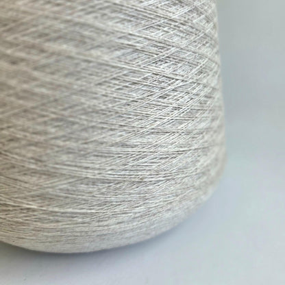 Loro Piana Italian 100% Cashmere Yarn - 2/26Nm - 1300m per 100g - Cream Melange